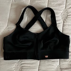 Black SHEFIT Flex Sports Bra